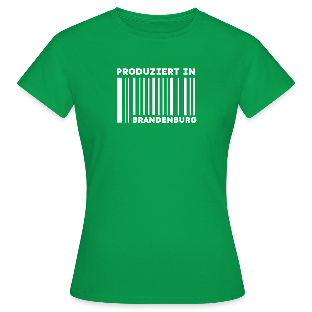 PRODUZIERT IN BRANDENBURG - Frauen Premium T-Shirt - Kelly Green