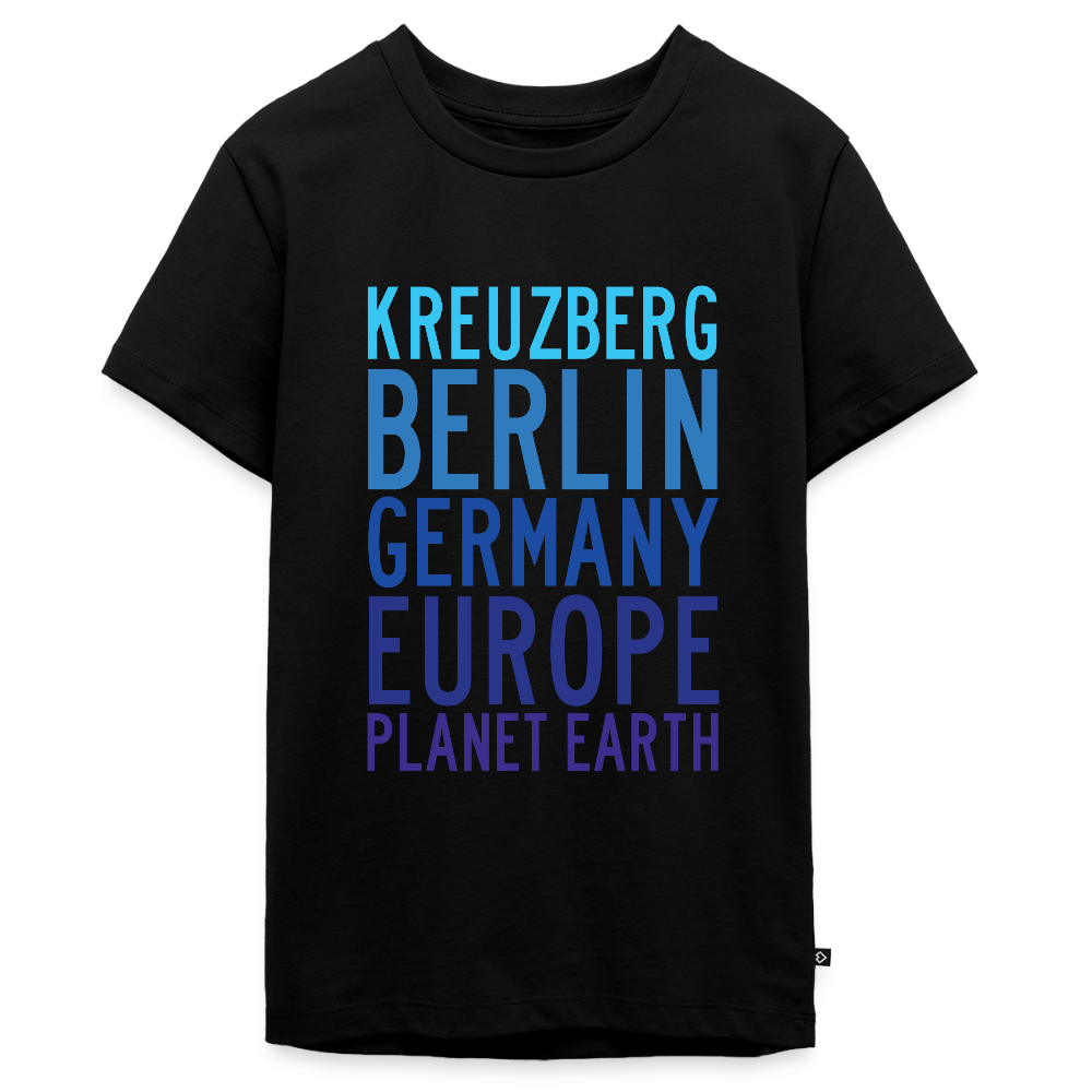 Kreuzberg - Planet Earth - Teenager Premium T-Shirt - Schwarz