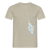 Fernsehturm Geometrie - Männer Premium T-Shirt - Sandbeige