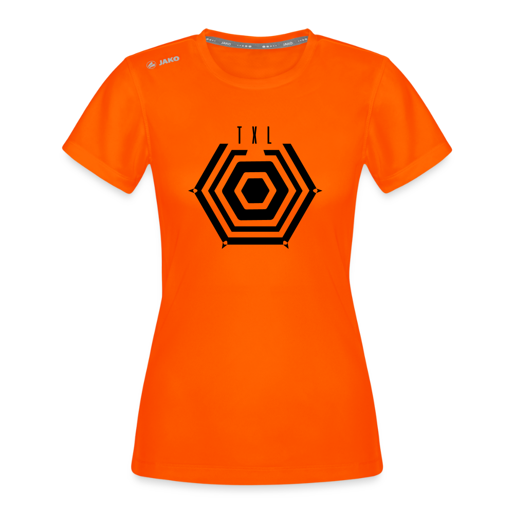 Tegel TXL Umrisse - Frauen Sport-Shirt - Neonorange