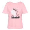 Zypern oder Zehlendorf - Relaxed Rundhals Frauen Bio-T-Shirt - Hellrosa