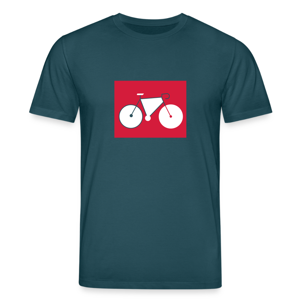 Berliner Tretmühle - Unisex Bio T-Shirt - Dunkles Petrol