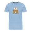 ick wees - Männer Premium T-Shirt - Sky