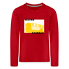Gesundbrunnen Metro - Kinder Langarmshirt - Rot