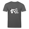 Dit kann ick ooch! - Unisex Bio T-Shirt - Anthrazit