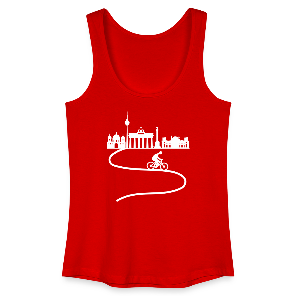 Aus der Stadt - Frauen Bio Tank Top - Rot