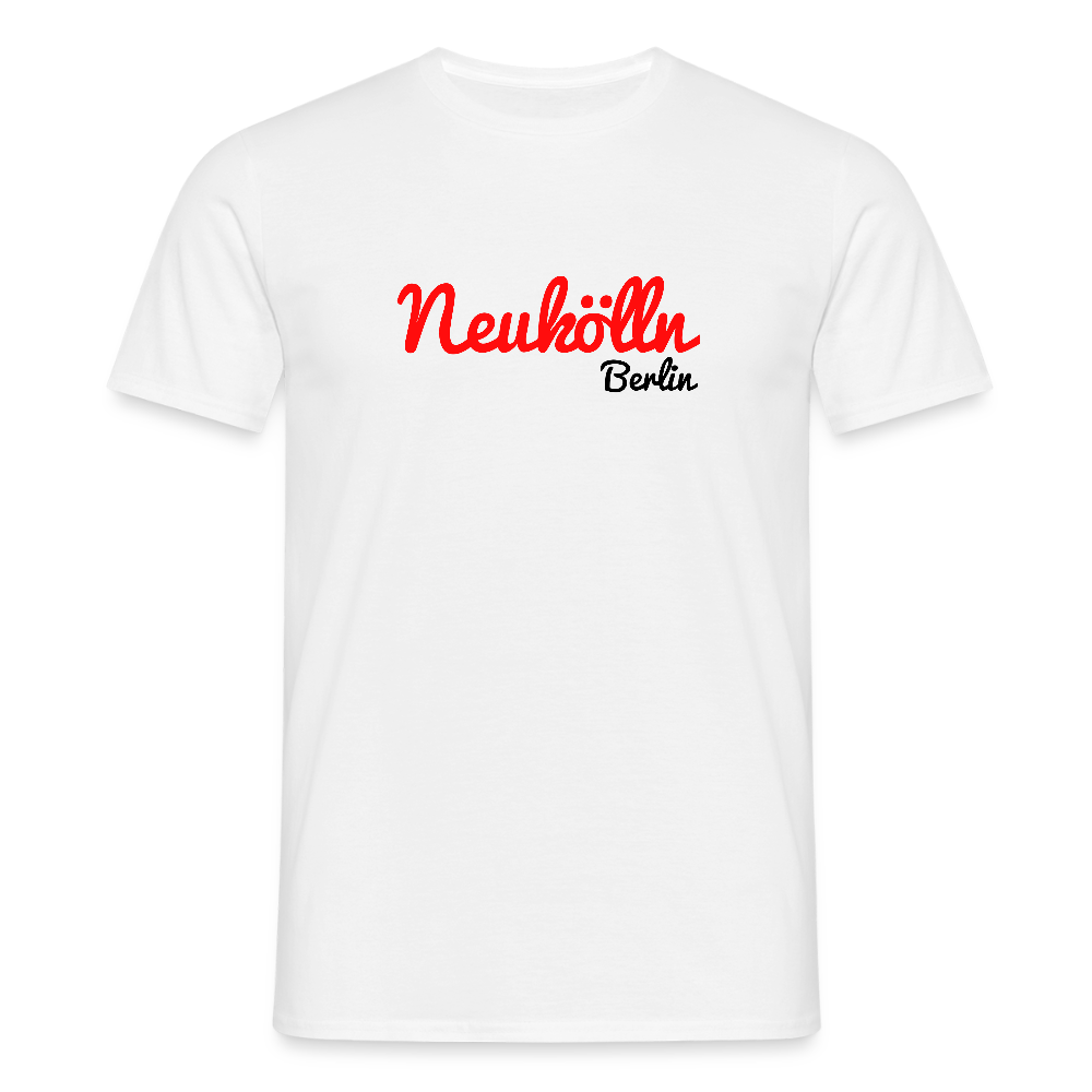 Neukölln Berlin - Männer Premium T-Shirt - Weiß