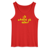 Dit eskaliat eh wilda  - Männer Tank Top - Rot
