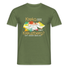 Kreta oder Kreuzberg - Männer Premium T-Shirt - Militärgrün