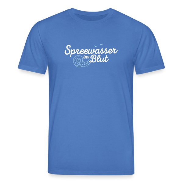 Spreewasser im Blut - Unisex Bio T-Shirt - Achtsames Blau