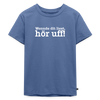 Wenn de dit liest, hör uf! - Kinder Premium T-Shirt - Taubenblau