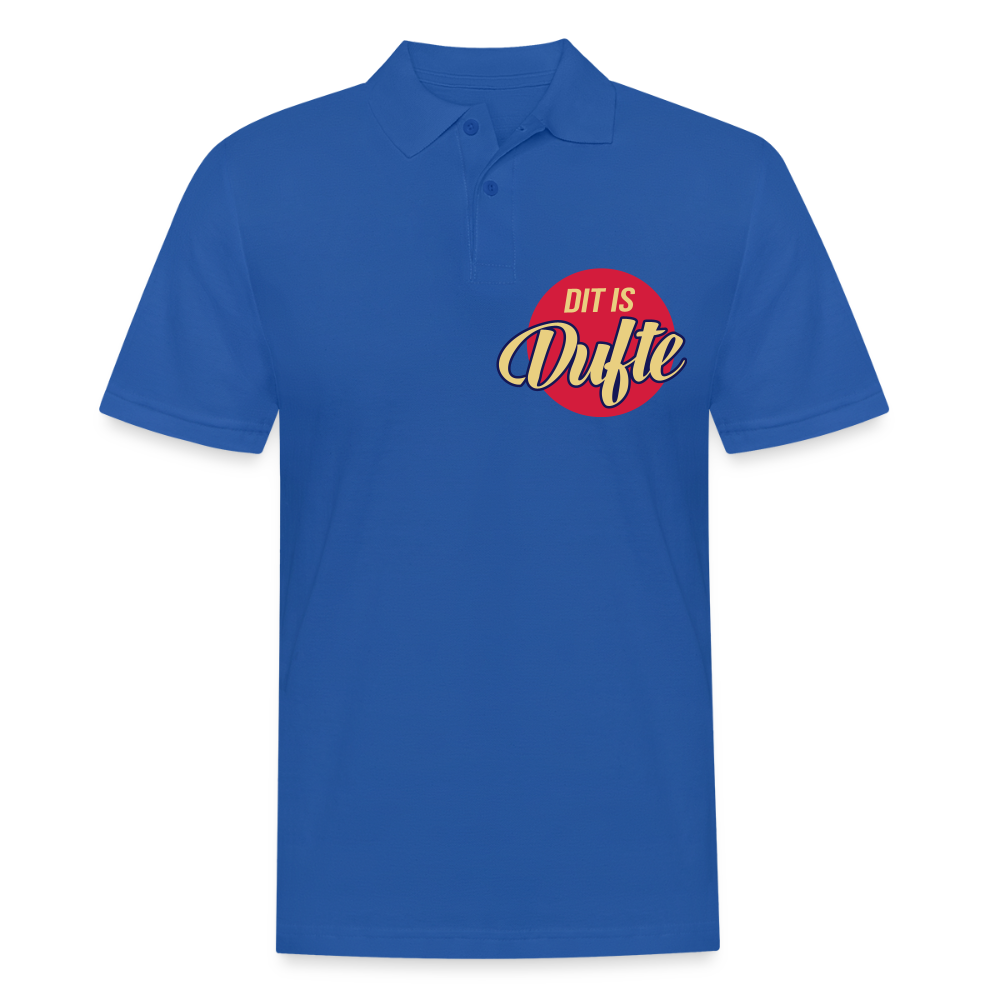 Dit is dufte - Männer Polo T-Shirt - Royalblau