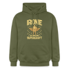 Ironie is meene Superkraft! - Hoodie - Militärgrün