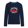 Na, Ihr Knalltüten! - Teenager Langarmshirt - Navy