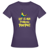 Schnurz Piepe mit Piep - Frauen Premium T-Shirt - Dunkellila