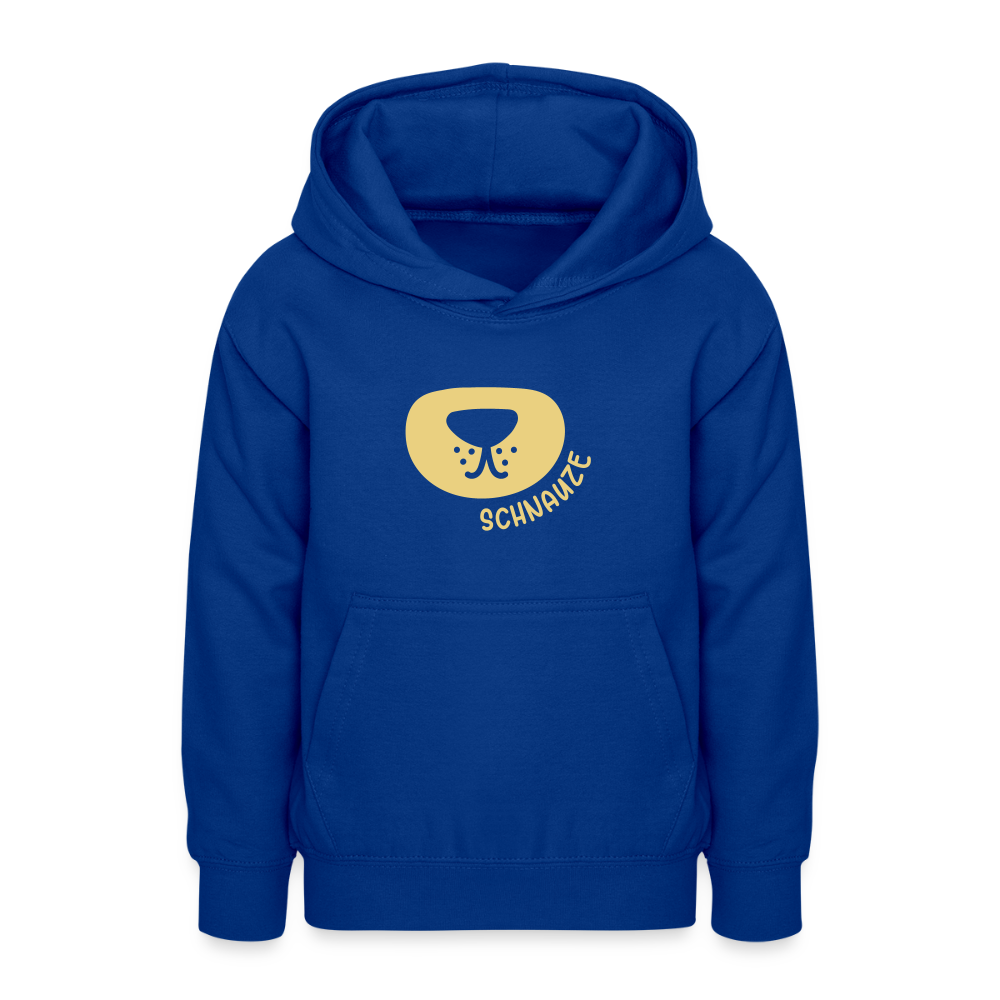 Schnauze - Teenager Hoodie - Royalblau