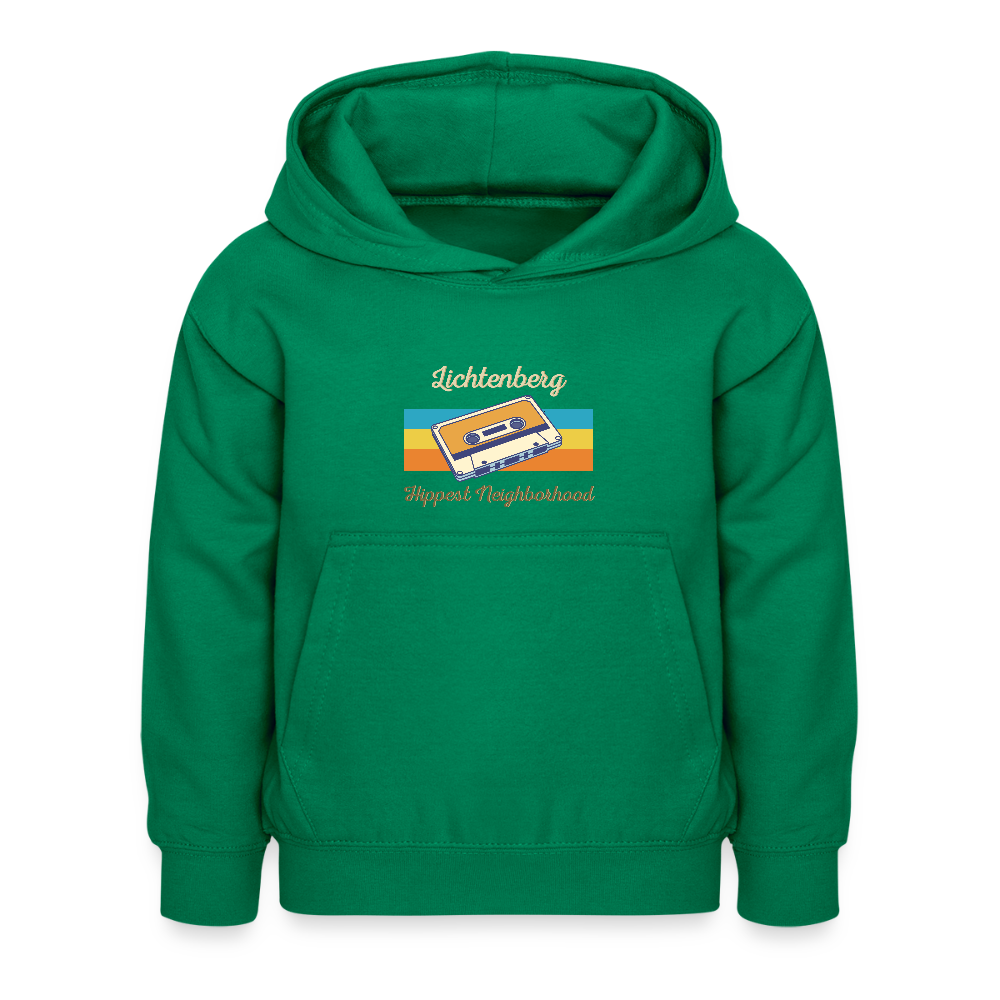 Lichtenberg Hippest Neighborhood - Kinder Hoodie - Kelly Green