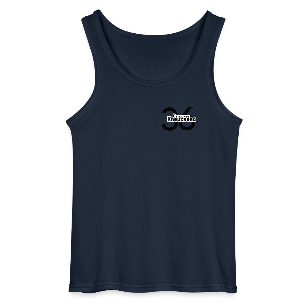 Östliches kreuzberg - Männer Tank Top - Navy