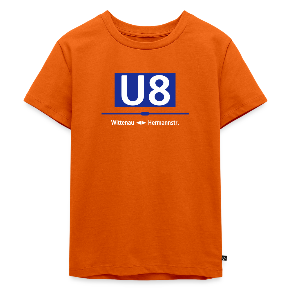 U8 - Kinder Premium T-Shirt - Orange