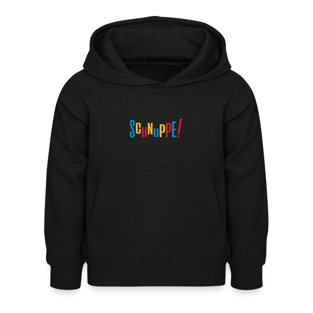 Schnuppe! - Kinder Hoodie - Schwarz