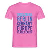 Kreuzberg - Planet Earth - Männer Premium T-Shirt - Pink
