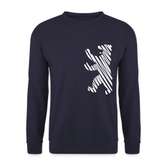 Berliner Bär im Netz - weiß - Unisex Pullover