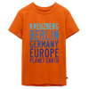 Kreuzberg - Planet Earth - Teenager Premium T-Shirt - Orange
