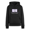 U6 - Frauen Premium Hoodie - Schwarz