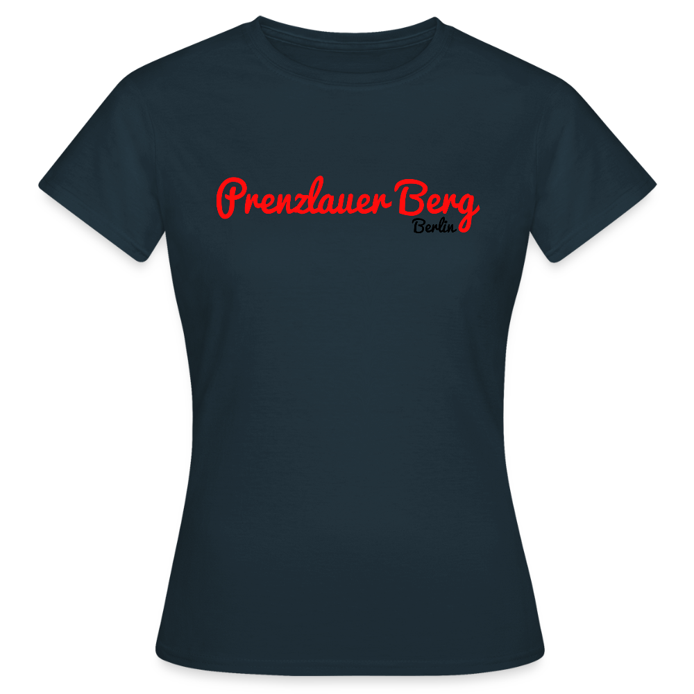 Prenzlauer Berg Berlin - Frauen Premium T-Shirt - Navy