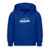 Mach ma’ halblang! - Kinder Premium Hoodie - Royalblau