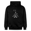 Eiffelturm in Berlin Bonjour - Hoodie - Schwarz