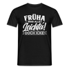 Früha war allet leichta! Ooch icke! - Männer Premium T-Shirt - Schwarz