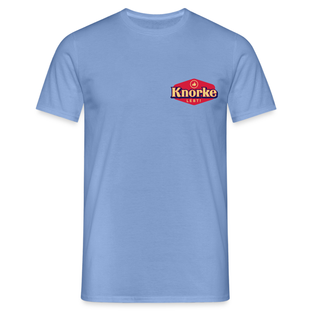 KNORKE lebt! - Männer Premium T-Shirt - carolina blue