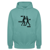 Mo le cule Man - Unisex Hoodie - Pastelltürkis