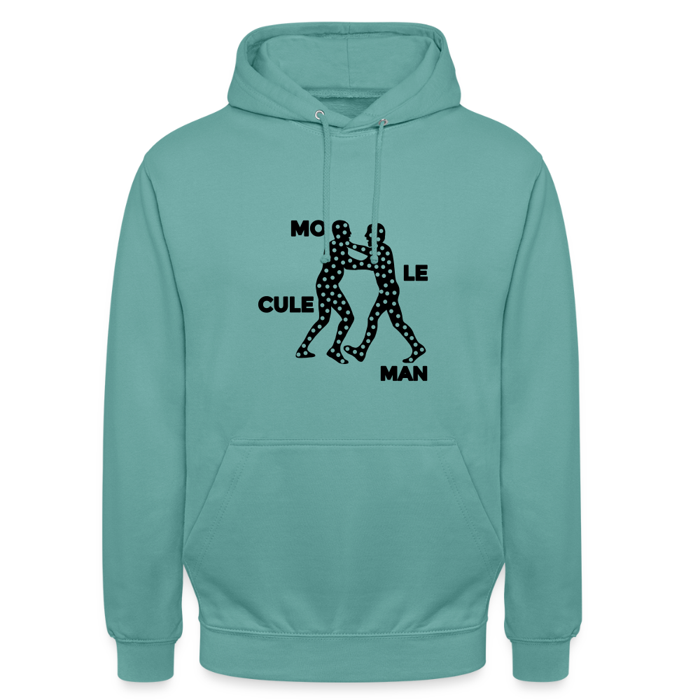 Mo le cule Man - Unisex Hoodie - Pastelltürkis