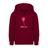 Berliner Luftballon - Teenager Hoodie - Bordeaux