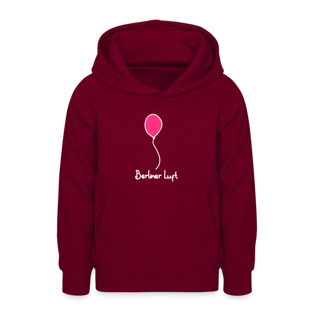 Berliner Luftballon - Teenager Hoodie - Bordeaux