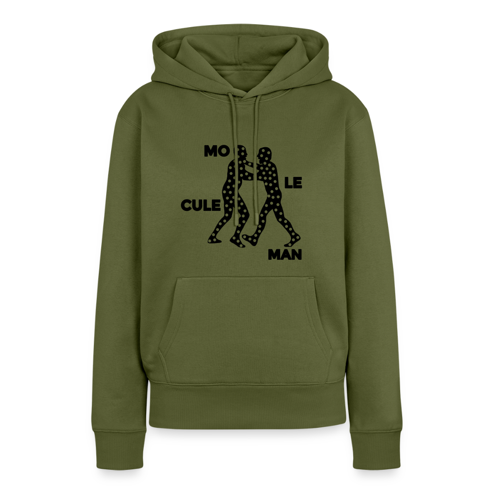 Mo le cule Man - Frauen Premium Hoodie - Khaki