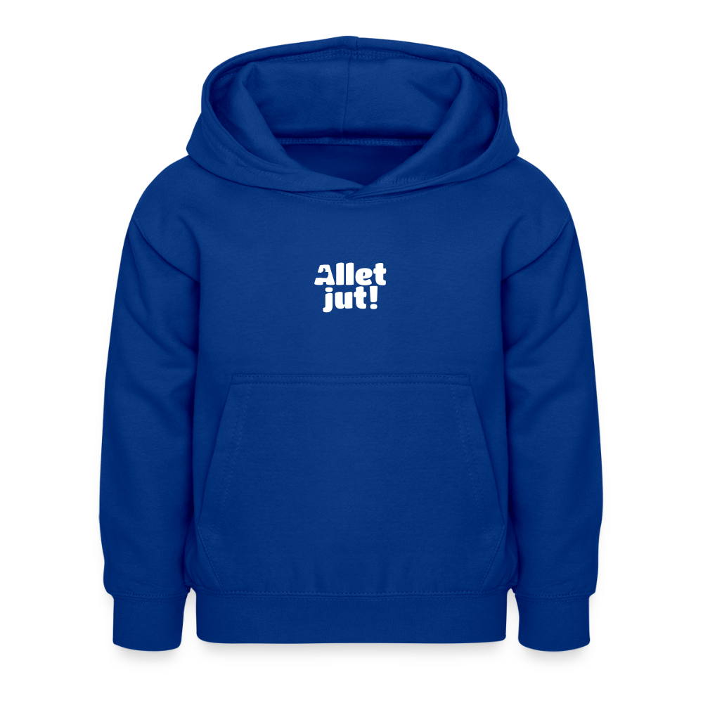 Allet Jut - Kinder Hoodie - Royalblau