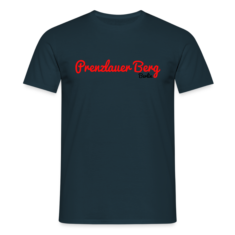 Prenzlauer Berg Berlin - Männer Premium T-Shirt - Navy