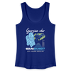 Georgien oder Gesundbrunnen - Frauen Bio Tank Top - Königsblau