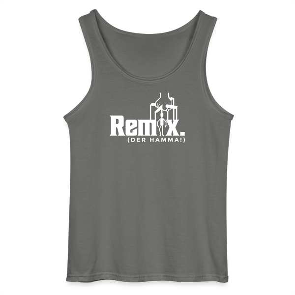 Remix. - Männer Tank Top - Anthrazit