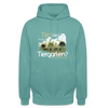 Tirol oder Tiergarten - Unisex Hoodie - Pastelltürkis