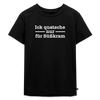 Ick quatsche nur für Süßkram - Kinder Premium T-Shirt - Schwarz