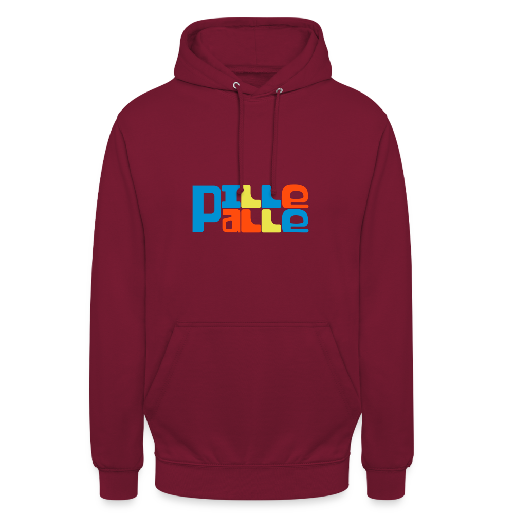 Pillepalle - Unisex Hoodie - Bordeaux
