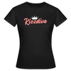 Kiezdiva - Frauen Premium T-Shirt - Schwarz