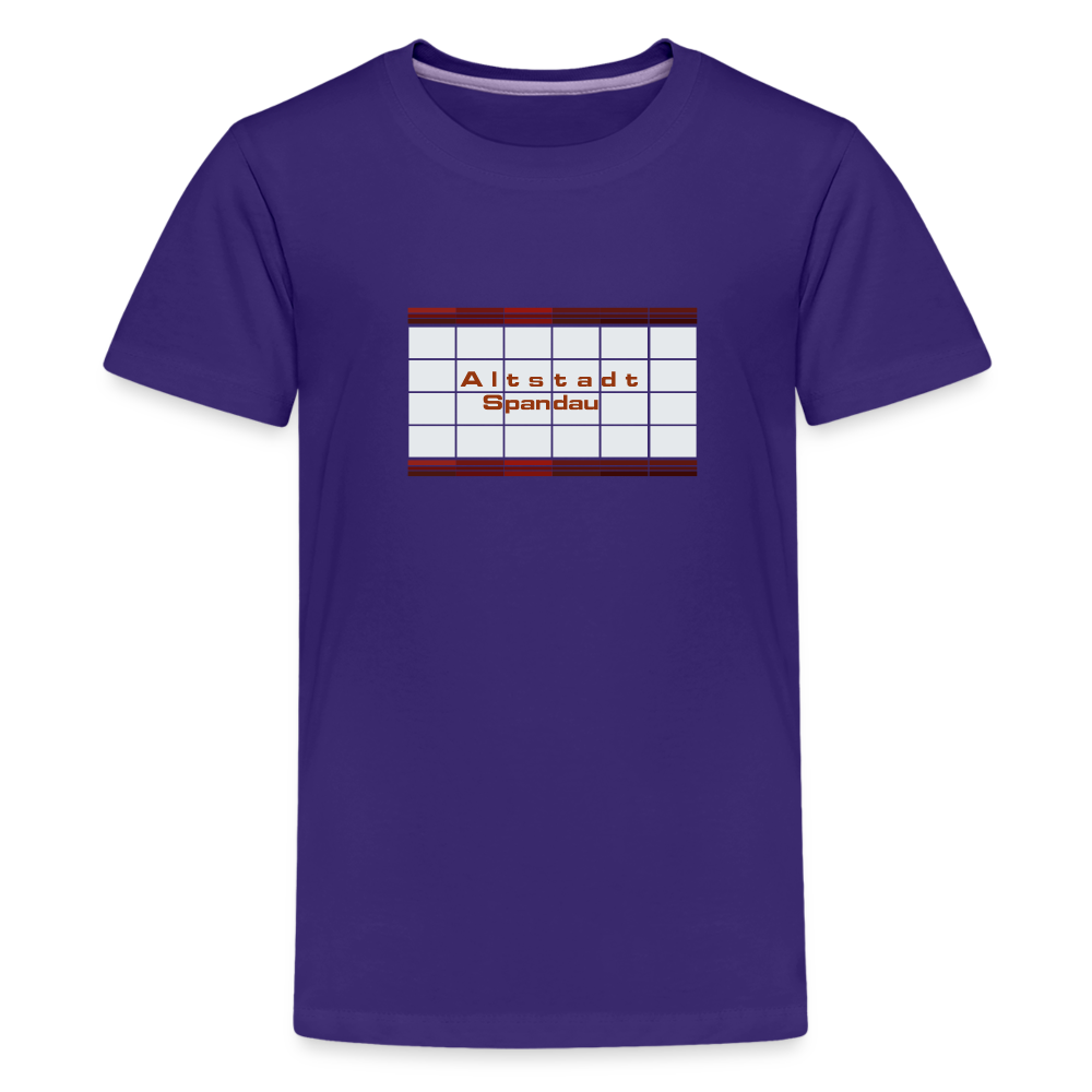 Altstadt Spandau - Teenager Premium T-Shirt - Lila