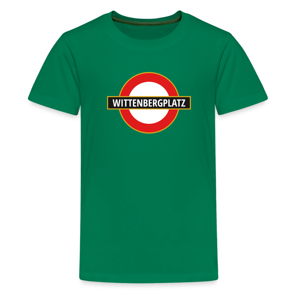 Wittenbergplatz - Teenager Premium T-Shirt - Kelly Green