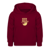 Keen Bock druff! - Kinder Hoodie - Bordeaux