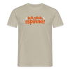 Ick glob, ick spinne! - Männer Premium T-Shirt - Sandbeige
